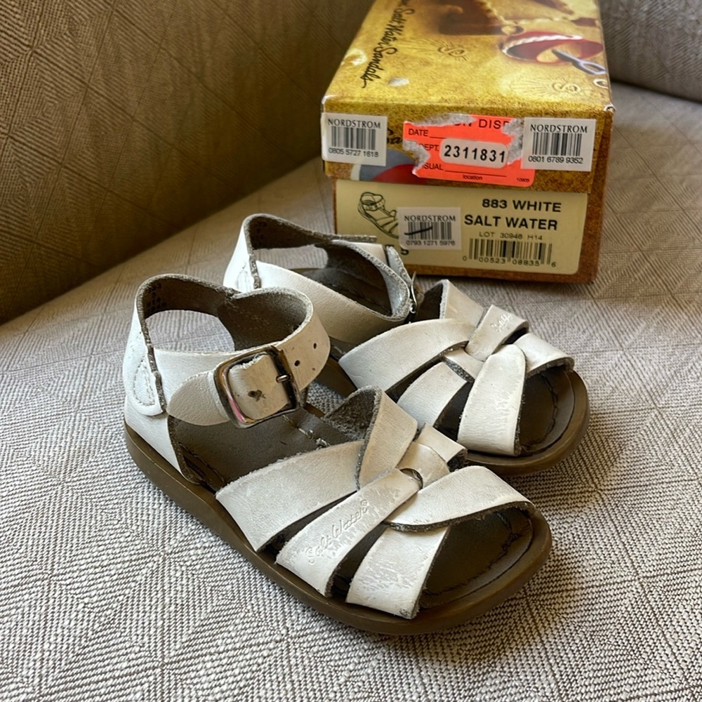 Salt water sandals